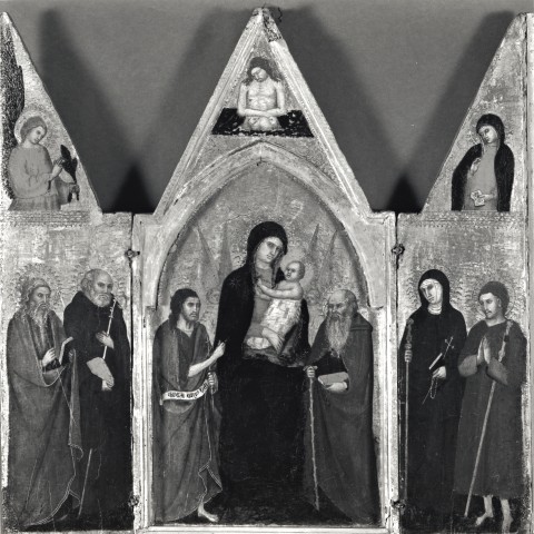 Paltrinieri, Roberto — Taddeo di Bartolo - sec. XIV/ XV - Madonna con Bambino e santi; Annunciazione — insieme
